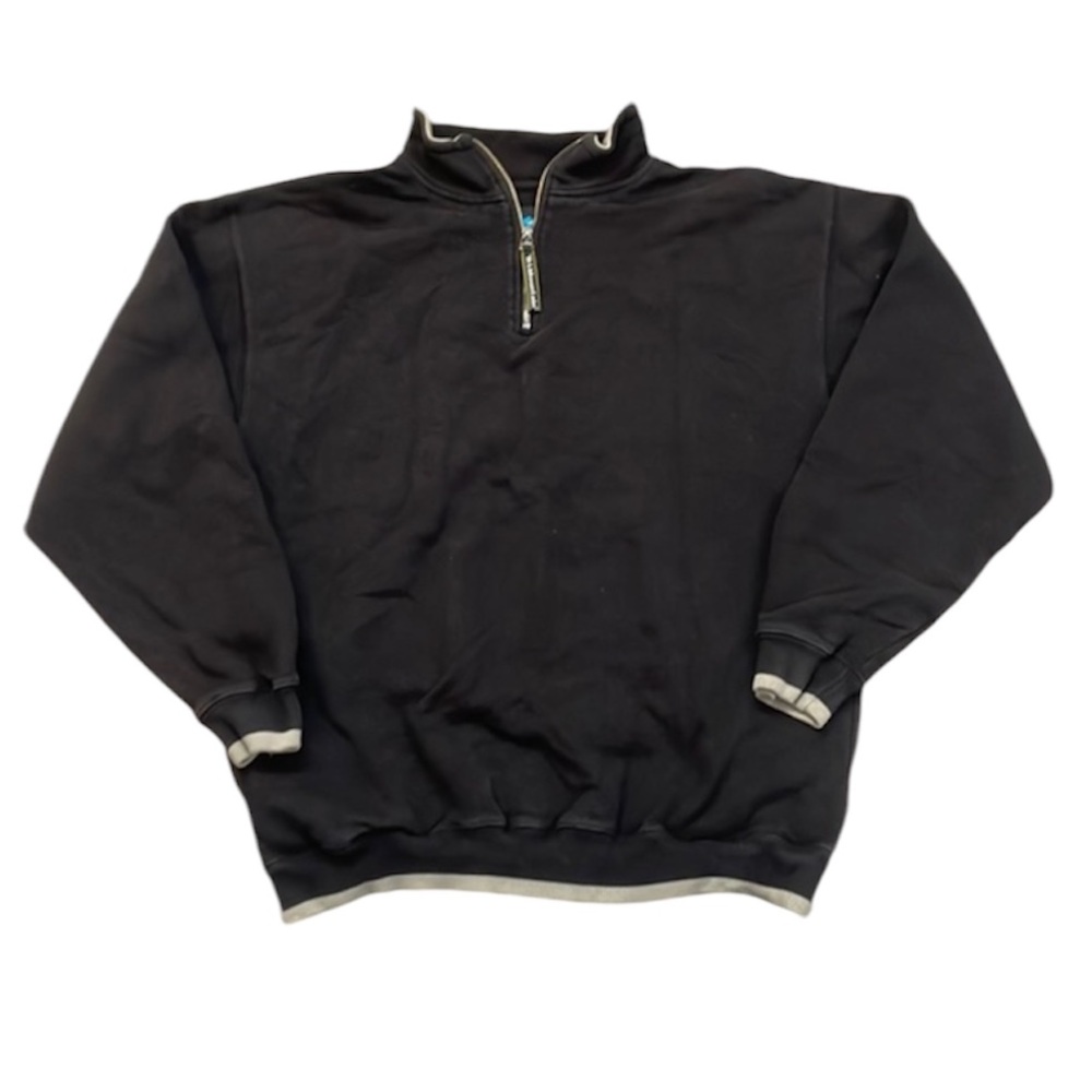 Tri-Mountain Everest Fleece Heavyweight 1/4 Zip Pullover Size Large